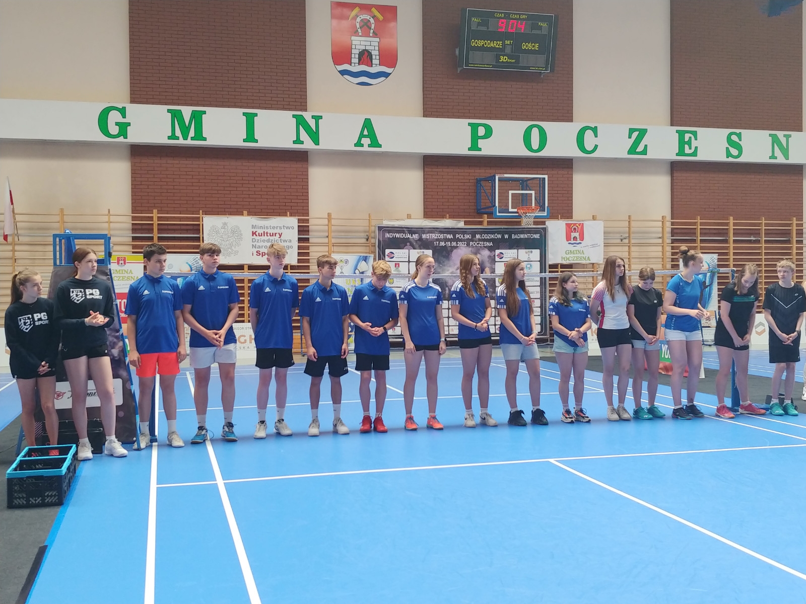 Mistrzostwa Polski Młodzików w Badmintonie 2022